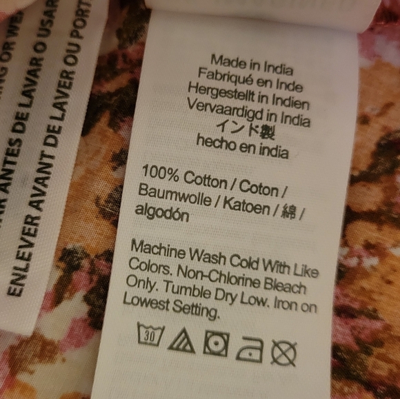 J. Crew Smocked puff-sleeve dress in faded floral pink BD996 Women's Large - Picture 4 of 9